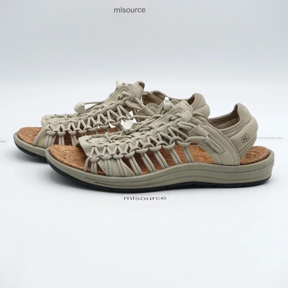 NEW Men's KEEN Uneek 2 OT Open Toe Sandals 1028573 Plaza Taupe